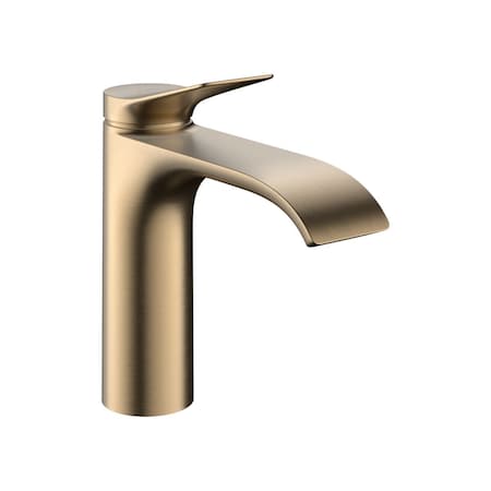 Hansgrohe Vivenis Single-hole Faucet 110 with Pop-Up Drain, 1.2 GPM in Brushed Bronze 75020141