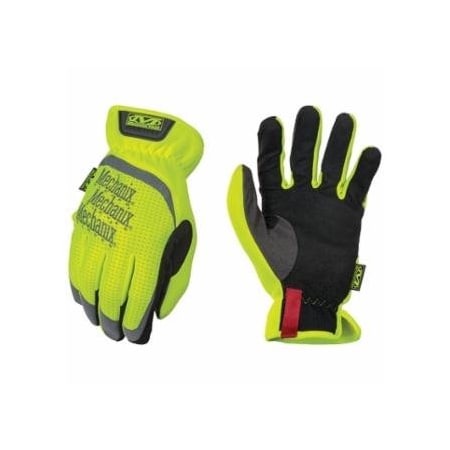 Mechanix Wear Hi-Viz FastFit Gloves, X-Large, Hi-Viz Yellow, 10PK 484-SFF-91-011