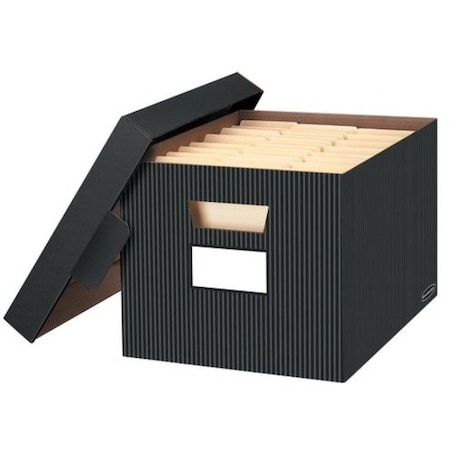 Fellowes Storage Case, 12.5in W, 16.3in D, 10.5in H, Lift-off Closure, Green 0029803