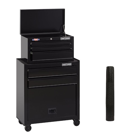 Craftsman Rolling Cabinet Kit, 32 3/4" H, 18 3/4 in CMST82763BK