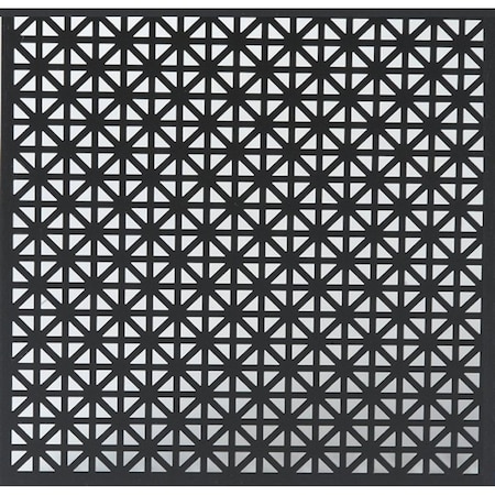 M-D Building Products Decorative Metal Sheet, 36 in W, 24 in L, Union Jack Tread, Aluminum 56000