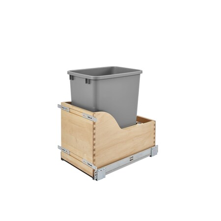 Rev-A-Shelf Maple Wood; Steel; Plastic, Natural Maple, 12 in W, 19.5 in H, 18.63 in D 4WCSC-1535DM19-1