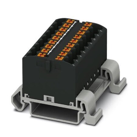 Phoenix Contact PTFIX 18X2 5-NS35A BK Distribution 3273190