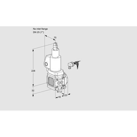 Honeywell Kromschroder VAS1-/25R/LWSL KS88014282