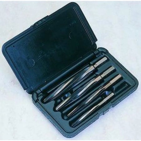 Norseman Drill & Tool Norseman 50AG, CR4SP Car Reamer Set, Standard Flute, 4 Piece 12270