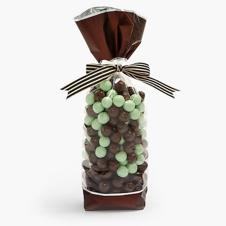 Nashville Wraps Chocolate Banded 1.4 mil Cello Bags, 2.75x2x10.5, 100PK 99492