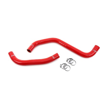 Hps Performance High Temp Reinforced Silicone Radiator Coolant Hose Kit, Red,  57-2128-RED