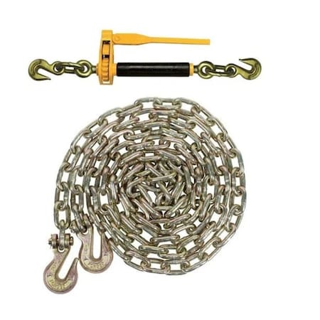 Mytee Products 5/16 x 3/8 Peerless QuikBinder H5125-0658 & 5/16in x 20ft G70 Chain CB-PQB-516-CH51620