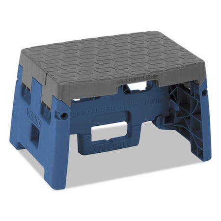 Homepage CSC One-Step Folding Stool, Blue & Gray HO2491424