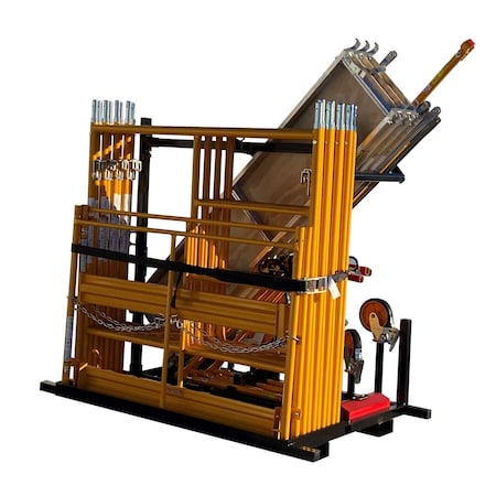 Bil-Jax Scaffolding Tower with Rack, 2000 lb Cap. 0110-286A-620