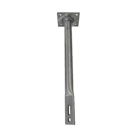 Schaefer MountingBracket, Silver, SS, 13-1/2inL VS30FMT-SS