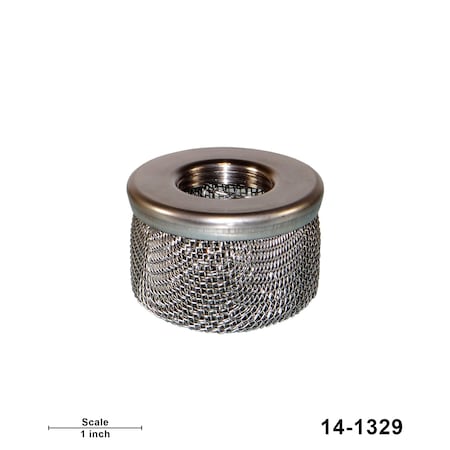 Bedford Precision Parts Inlet Strainer, Fine, 3/4 in. NPT Thread Bedford 14-1329