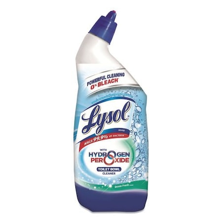 Lysol 24 oz Toilet Bowl Cleaner with Hydrogen Peroxide Cool Spring Breeze RAC98011