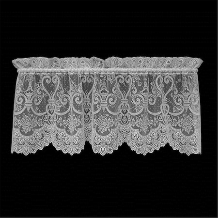 Doba-Bnt 60 x 22 in. English Ivy Valance, Ecru SA307009