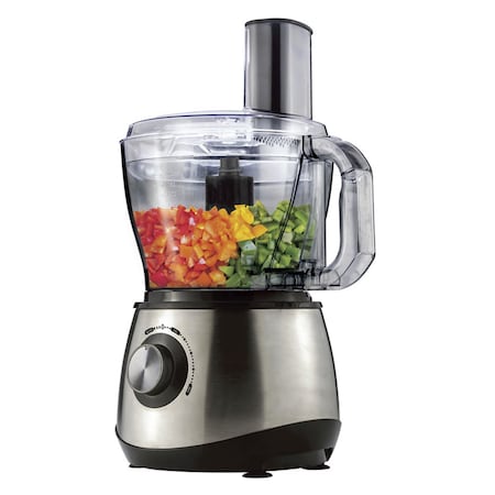 Brentwood Industries Select 8-Cup Food Processor, Stainless Steel FP-581