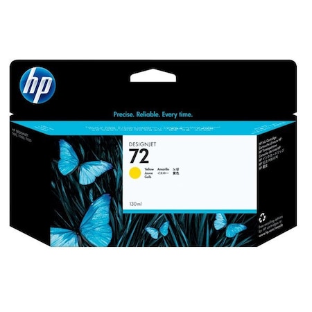 Hp 72 (C9373A) Yellow Original Ink Cartridge (130 ml) C9373A