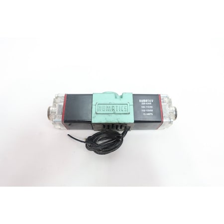 Numatics DOUBLE ENDED SOLENOID VALVE 150PSI 100-120V-AC 11DSA500O