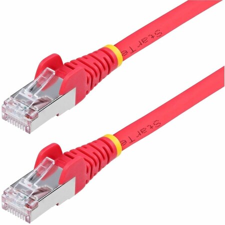 Startech.Com 5FT RED CAT6A ETHERNET CABLE, SNAGLESS RJ45, 10G, 100W POE, S/FTP, LSZH, 27AWG P NLRD-5F-CAT6A-PATCH
