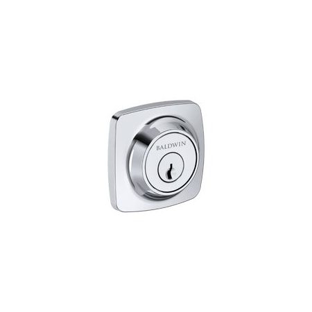 Baldwin Residential Deadbolts Single Cylinder Reversible Bright Chrome SCSSD260