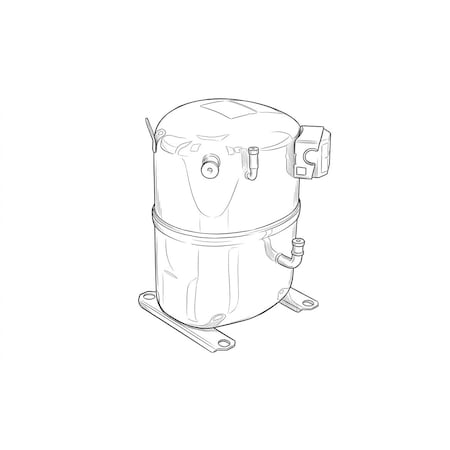 Copeland 460V3PH 34,900BTU R-22 Comp CR35K6E-TFD-925