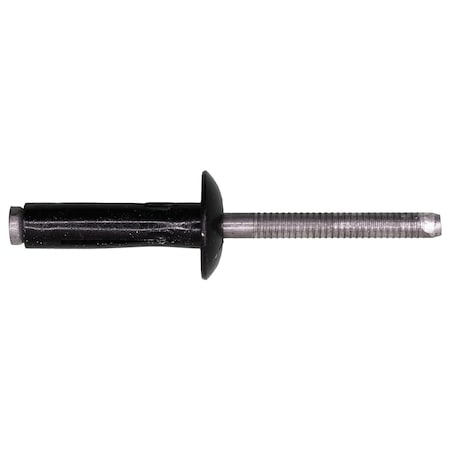 Auveco GM Split-Type Rivet 1/4in Diameter 3/64in-1/4in Grip Aluminum, 15PK 19516