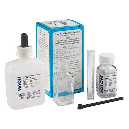 Hach Total Hardness Test Kit, Model 5-B 145300