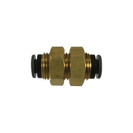 Midland Industries UNION BHD 1/4IN PUSH-IN TUBE 1/4IN 820400C