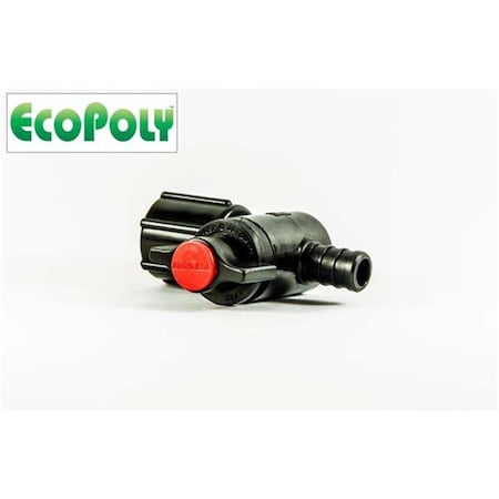 Flair-It Poly Pex Valve 0.5 x 0.5 in. FPT Swivel 28891
