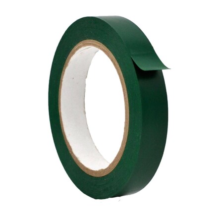 Wod Tape PVC, Emerald Green, 3/4 inch (18mm) W., 5 mil Thickness, 64 PK WOD VTC605-00750-64-60-EGR