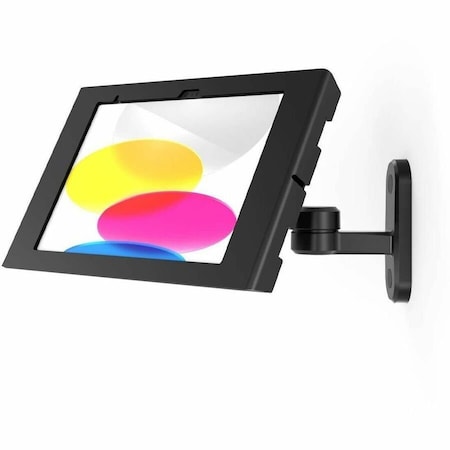 Compulocks IPAD 10TH-11TH (A16) GEN, APEX ENCLOSURE SWING WALL MOUNT - BLACK 827B209APXB