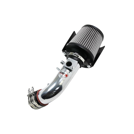 Hps Performance Air Intake Kit with Heat Shield, Polished,  827-588P