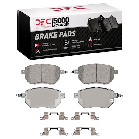Dfc 5000 Advanced Disc Brake Pad Set,  1551-0969-01