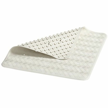 Rubbermaid Commercial Safti Grip Large Bath Mat, White, 12PK RCP1982726CT