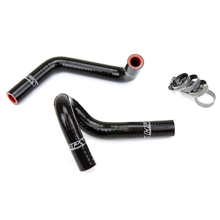 Hps Performance High Temp Reinforced Silicone Heater Coolant Hose Kit, Black,  57-1310-BLK