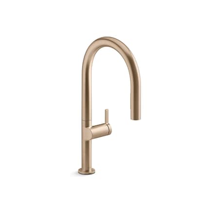 Kohler Components Touchless pull-down kitchen sink faucet with two-function sprayhead 28270-RT2-BV