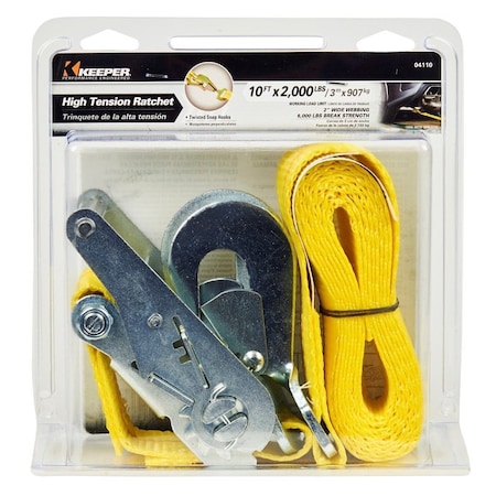 Hampton Products-Keeper 10X2Auto Ratch Tie Down 04110