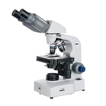 Amscope B450 Semi-Plan LED Biological Binocular Compound Microscope 40X-2500X w/3D Mechanical Stage and 2MP B450C-SP-E2