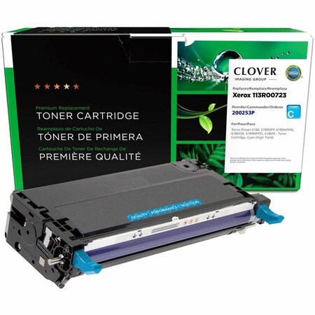 Clover Imaging Group Imaging Remanufactured High Yield Cyan Toner Cartridge 200253P
