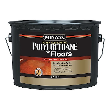 Minwax Finish, 2.5 gal, Satin, Clear 130320000