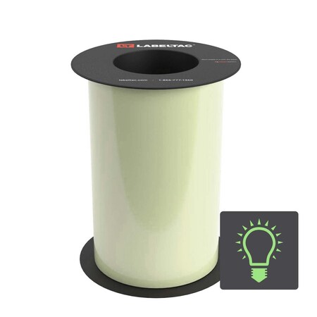 Labeltac Glow Tape Supply 8in x 75ft LT9 LT830-C