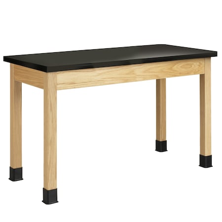 Diversified Spaces Science Lab Table, Wood, Wood Frame, Wood Surface, 60" W, Beige P7604K30N