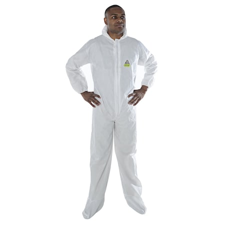 Defender Coverall with Hood and Boots, PK25 MP4004XL