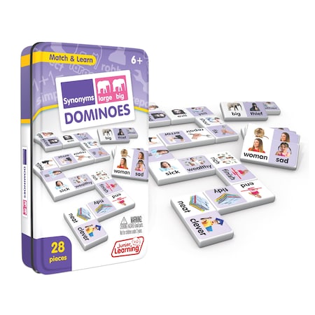 Junior Learning Synonyms Match & Learn Dominoes JL665