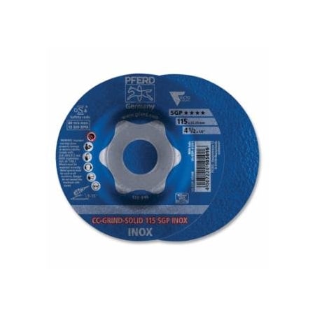 Pferd CC-GRIND SOLID 4.5X7/8 SGP INOX, 10PK 419-61240