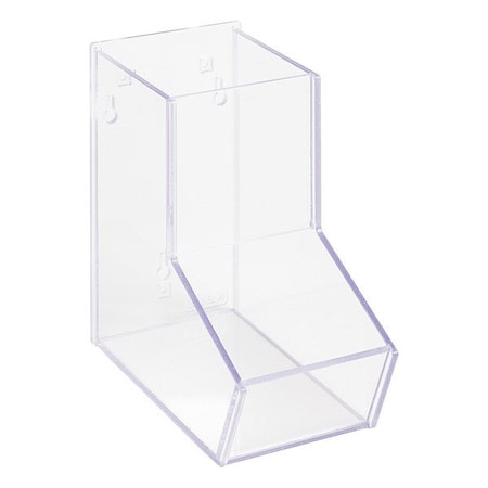 Poltex Lab Bulk Bin, Clear, 4 5/8 in L BLKBN4-T