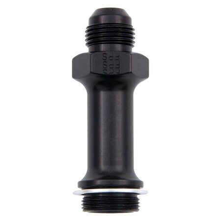 Fragola 491976-BL -8 AN x 0.87 -20 in. Carburetor Adapter Fitting - Black Anodize FRG491976-BL
