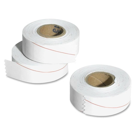 Garvey PricingLabelKit, White, 1/2inH, 7/8inW, PK3 90944