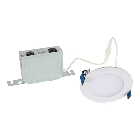 Halo Canless Downlight, 11.7 W, 120 V, LED Lamp, White, Matte HLB4LSFS5