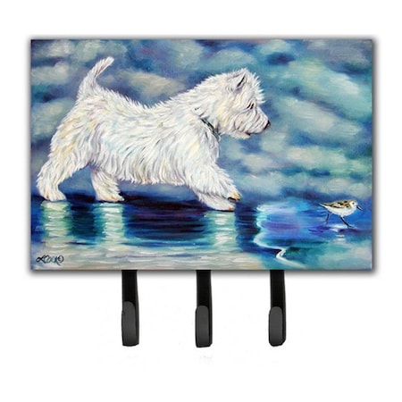 Carolines Treasures Misty Westie Leash and Key Holder 7334TH68