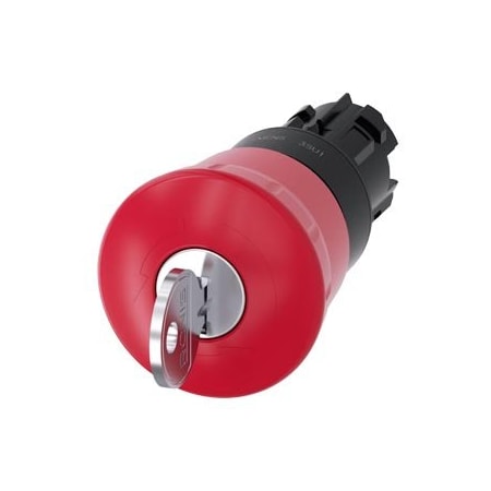Siemens EMERGENCY STOP mushroom pushbutton 22 mm 3SU1000-1HF20-0AA0-ZY01